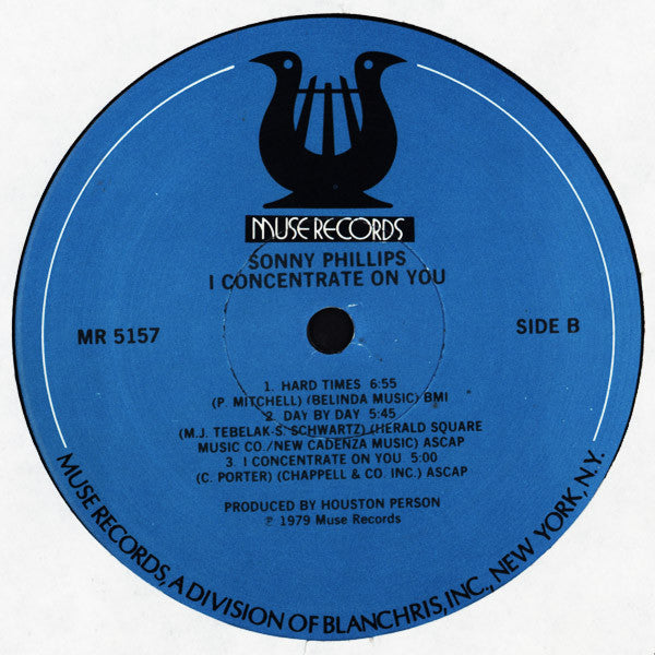 Sonny Phillips - I Concentrate On You - LP