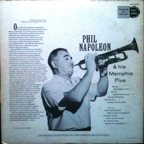 Phil Napoleon And His Memphis Five - Phil Napoleon And His Memphis Five - LP