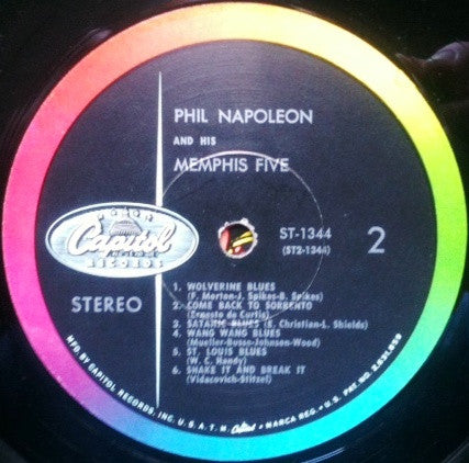 Phil Napoleon And His Memphis Five - Phil Napoleon And His Memphis Five - LP