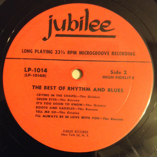 Various - The Best Of Rhythm & Blues - LP