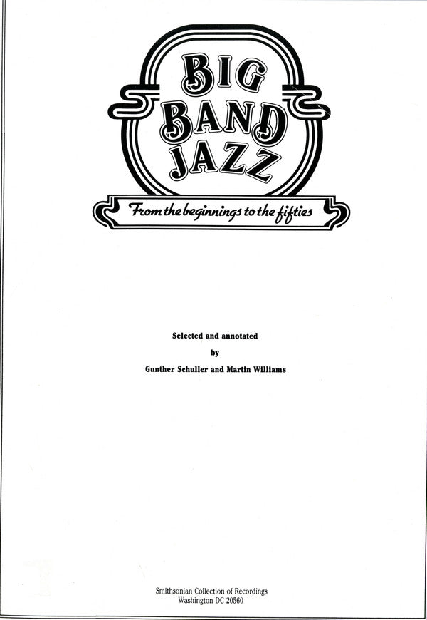 Various - Big Band Jazz: From The Beginnings To The Fifties - LP