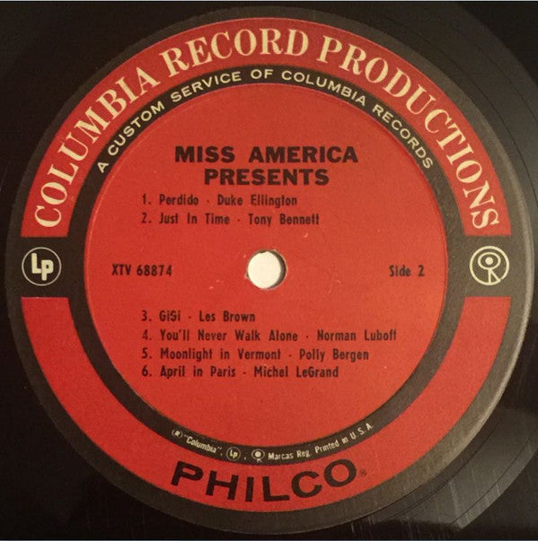 Various - Miss America Presents A Collector's Album - LP