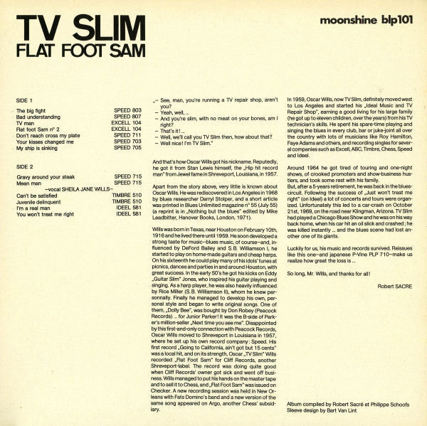 TV Slim - Flat Foot Sam - LP