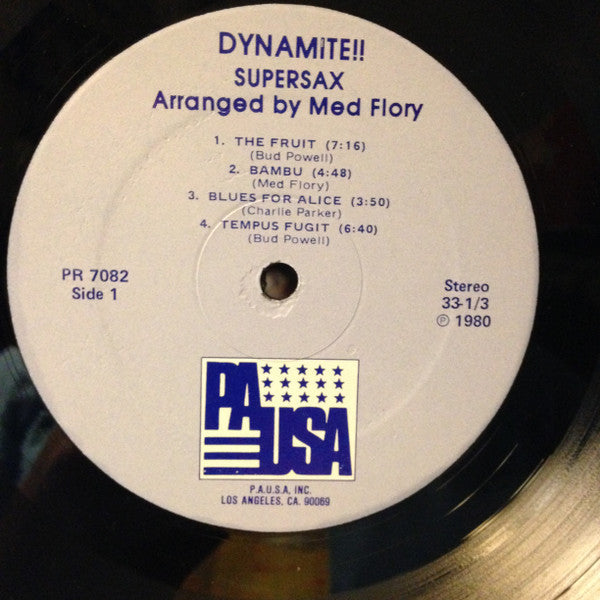 Supersax - Dynamite !! - LP