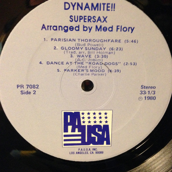 Supersax - Dynamite !! - LP