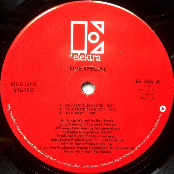 Five Special - Five Special - LP