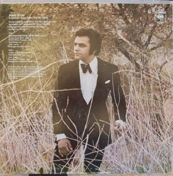 Johnny Mathis - Raindrops Keep Fallin' On My Head - LP