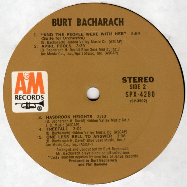 Burt Bacharach - Burt Bacharach - LP