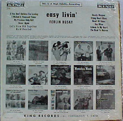 Ferlin Husky - Easy Livin' - LP