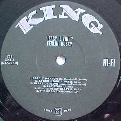 Ferlin Husky - Easy Livin' - LP