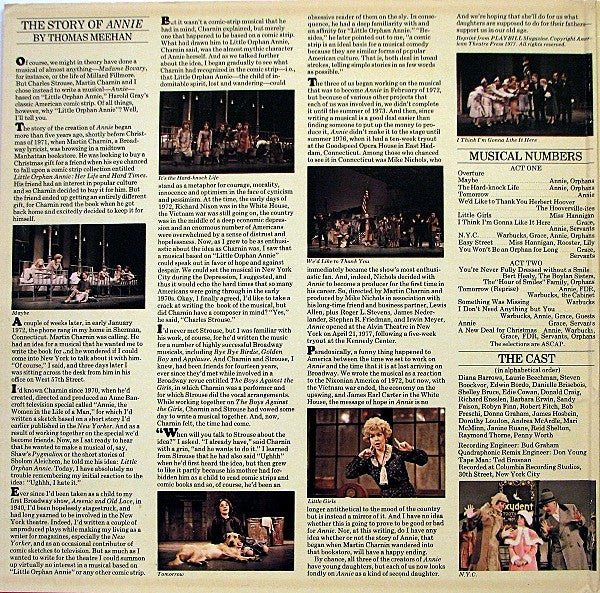Original Cast* - Annie (A New Musical) - LP