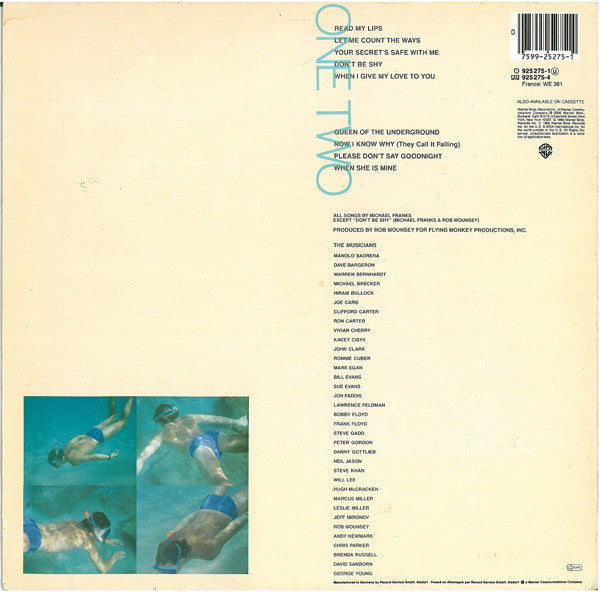 Michael Franks - Skin Dive - LP