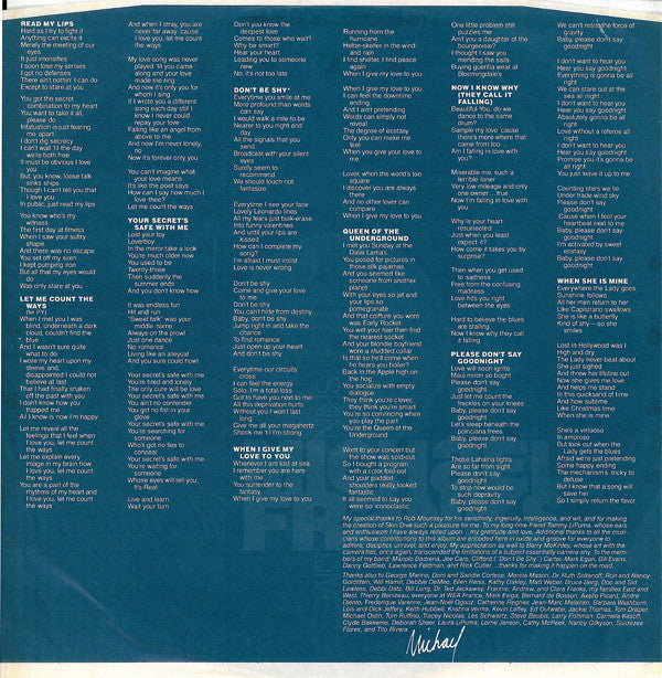 Michael Franks - Skin Dive - LP