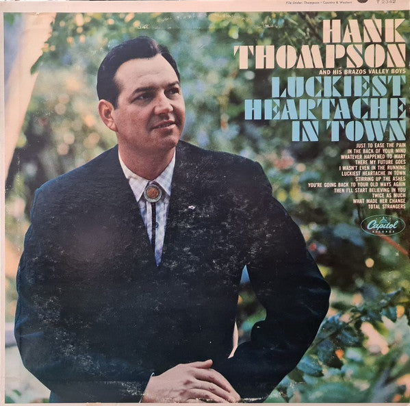Hank Thompson And His Brazos Valley Boys - Luckiest Heartache In Town - LP