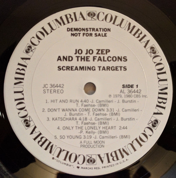 Jo Jo Zep and the Falcons - Screaming Targets - LP