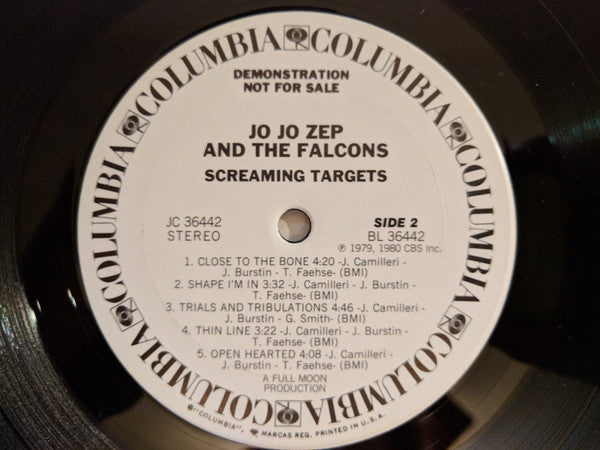 Jo Jo Zep and the Falcons - Screaming Targets - LP
