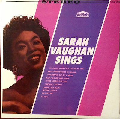 Sarah Vaughan - Sarah Vaughan Sings - LP