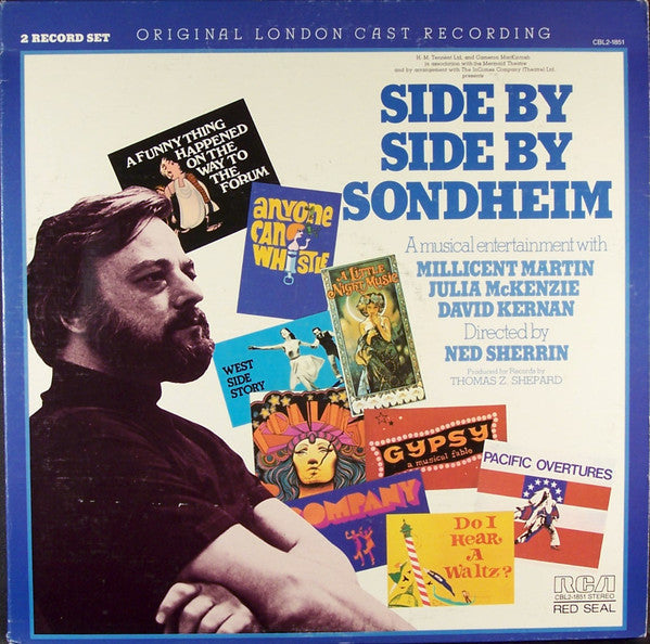 Millicent Martin, Julia McKenzie (2), David Kernan Directed By Ned Sherrin - Side By Side By Sondheim - LP