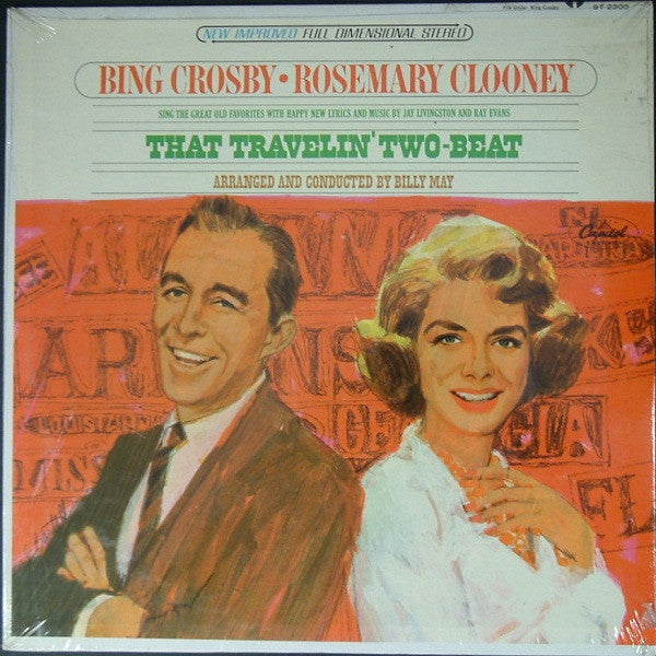 Bing Crosby • Rosemary Clooney - That Travelin' Two-Beat - LP