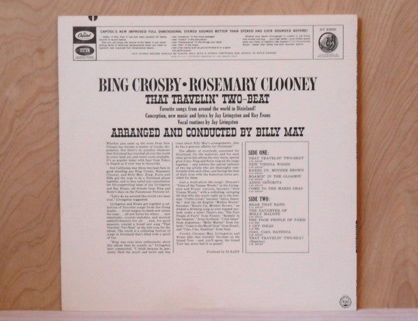 Bing Crosby • Rosemary Clooney - That Travelin' Two-Beat - LP
