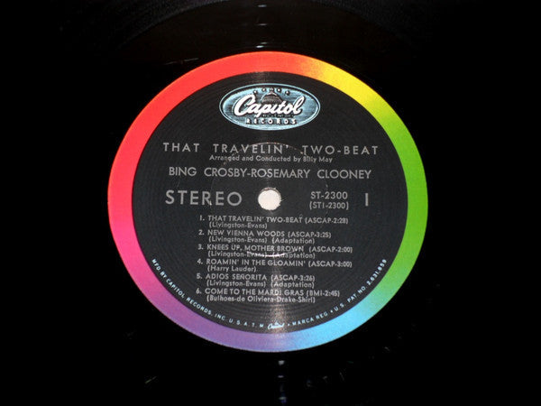 Bing Crosby • Rosemary Clooney - That Travelin' Two-Beat - LP