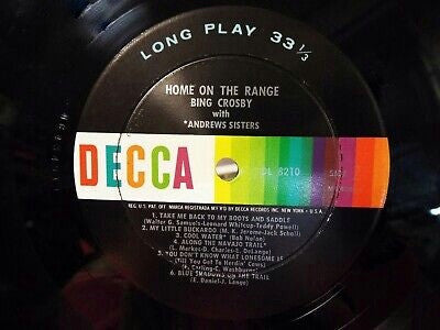 Bing Crosby - Home On The Range - LP