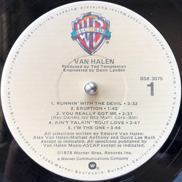 Van Halen - Van Halen - LP