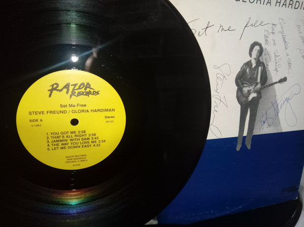Steve Freund / Gloria Hardiman - Set Me Free - LP