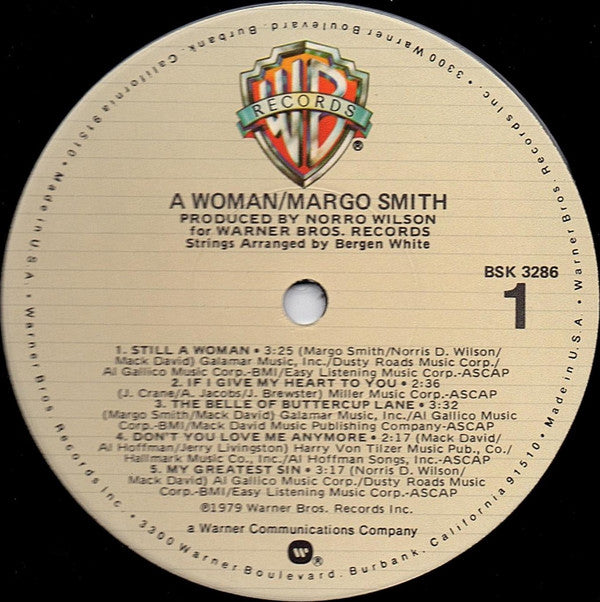 Margo Smith - A Woman - LP