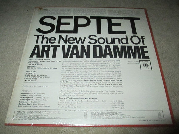 Art Van Damme - Septet: The New Sound Of Art Van Damme - LP