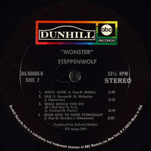 Steppenwolf - Monster - LP