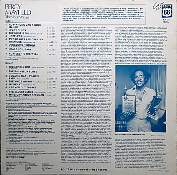 Percy Mayfield - The Voice Within - LP