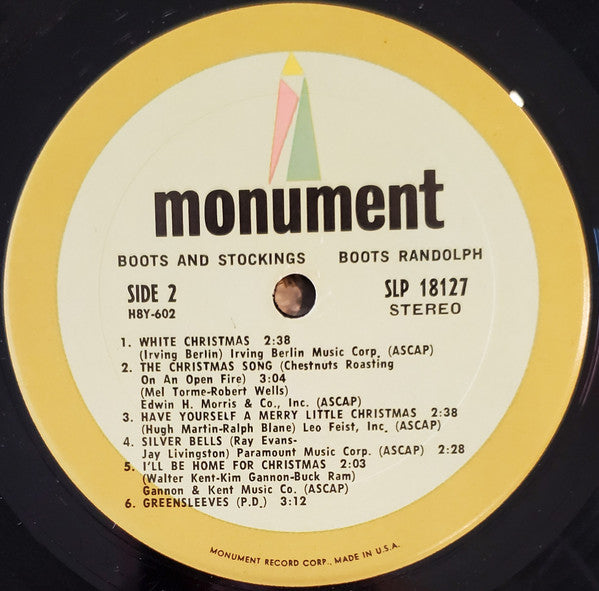 Boots Randolph - Boots And Stockings - LP