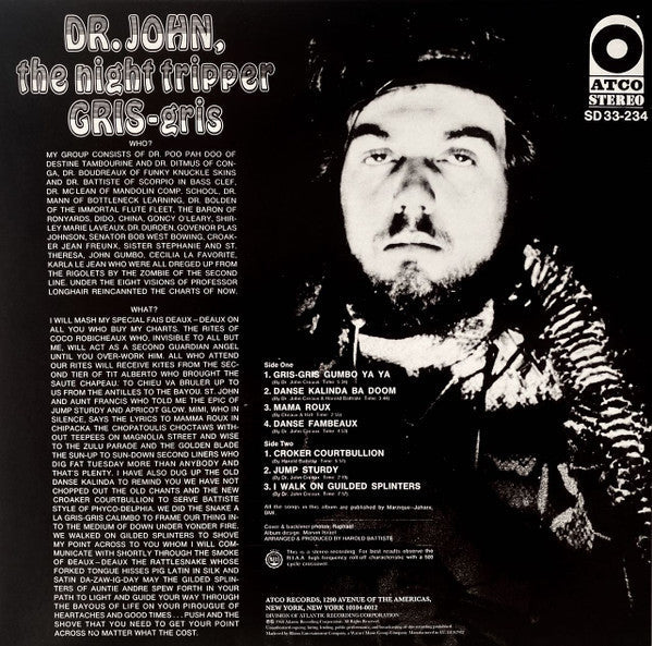 Dr. John, The Night Tripper - Gris-Gris - LP