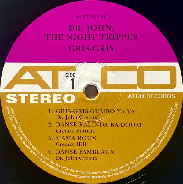 Dr. John, The Night Tripper - Gris-Gris - LP