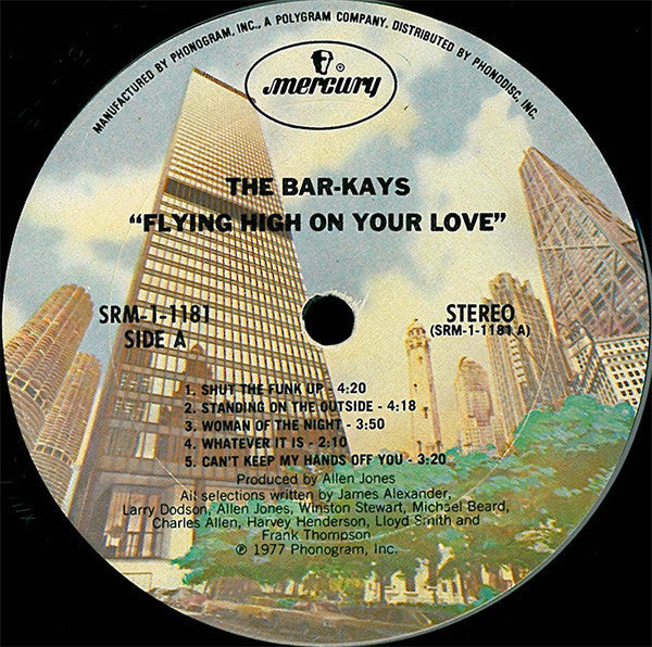 Bar-Kays - Flying High On Your Love - LP