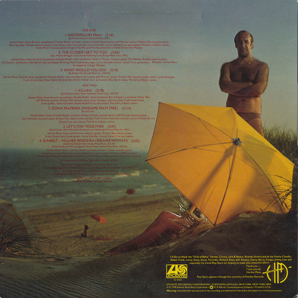 Herbie Mann - Sunbelt - LP