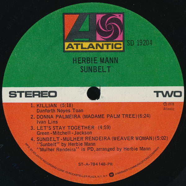 Herbie Mann - Sunbelt - LP