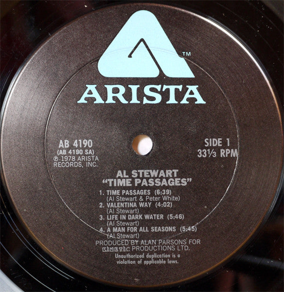 Al Stewart - Time Passages - LP