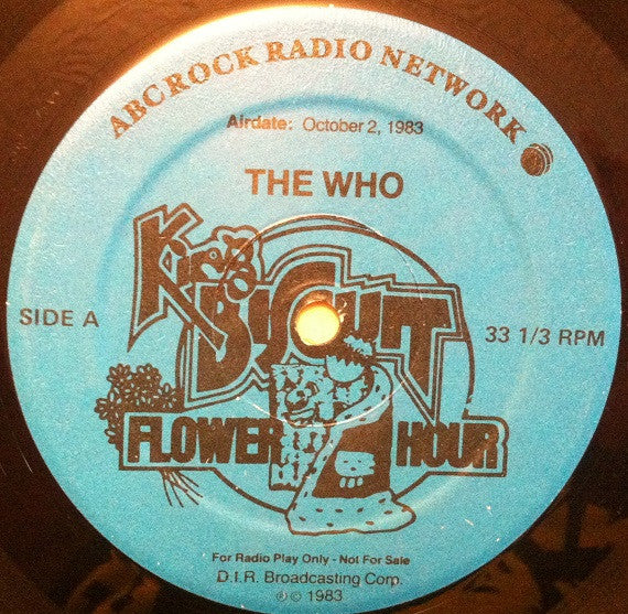 The Who - King Biscuit Flower Hour - LP