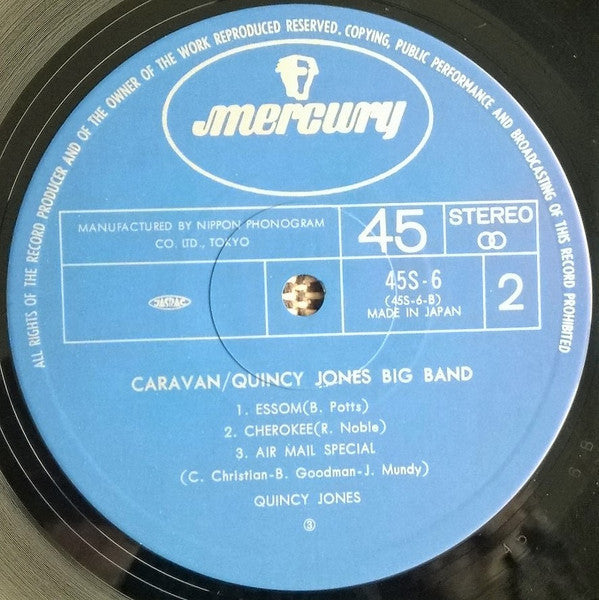 Quincy Jones Big Band* - Caravan - LP