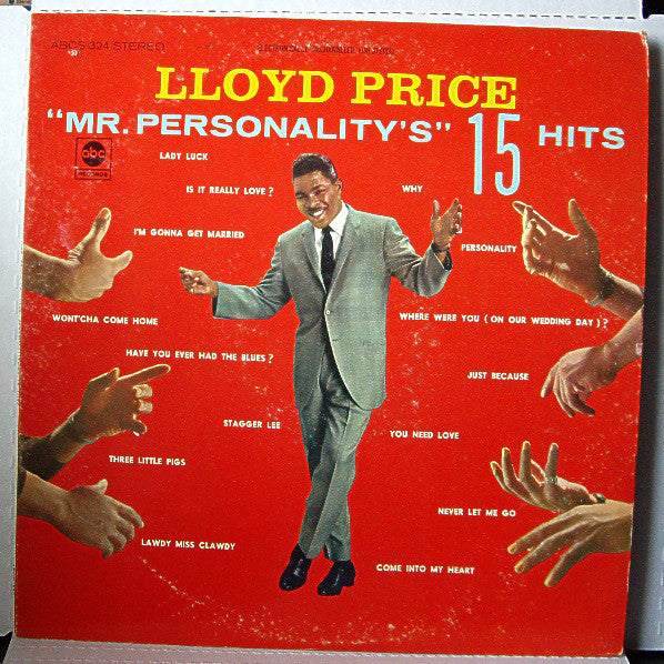 Lloyd Price - "Mr Personality's" 15 Big Hits - LP