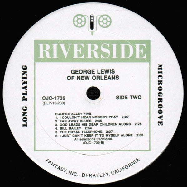 George Lewis With Eclipse Alley Five And Original Zenith Brass Band* - George Lewis Of New Orleans - LP
