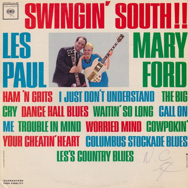 Les Paul & Mary Ford - Swingin' South - LP