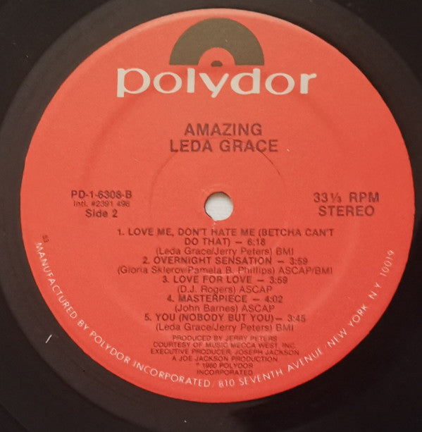 Leda Grace - Amazing - LP