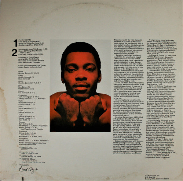 George Benson - Shape Of Things To Come - LP