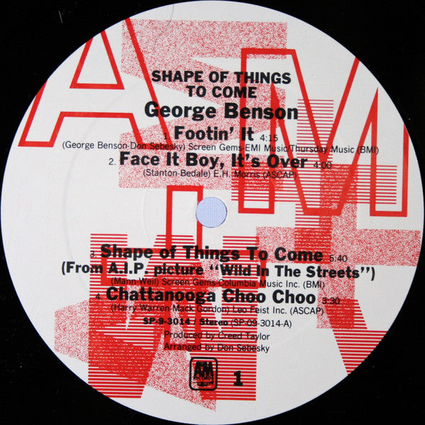 George Benson - Shape Of Things To Come - LP