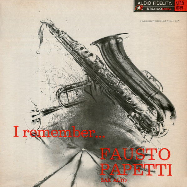 Fausto Papetti - I Remember - LP