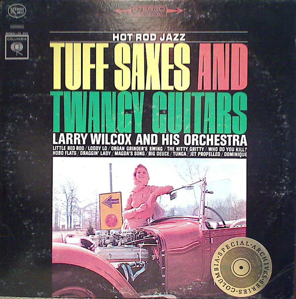 Larry Wilcox - Tuff Saxes And Twangy Guitars - LP