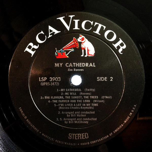 Jim Reeves - My Cathedral - LP
